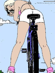 Some asshole threw tacks in the road! ..cool! here's a ride!
