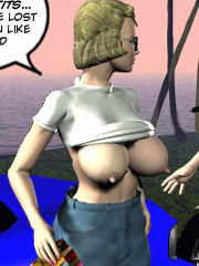 Horny 3d dude gets caught while watching girl striptease via webcam. tags: perky tits, tight panties, naked girl.