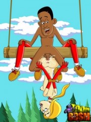 Unbelievable porn toon parodies with the kinkiest implement of bondage tools and violent methods of fucking