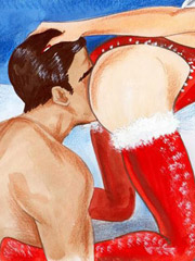 Ponyboy's humiliation and facesitting femdom art